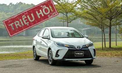 Triệu hồi Toyota Vios và Toyota Yaris tại Việt Nam